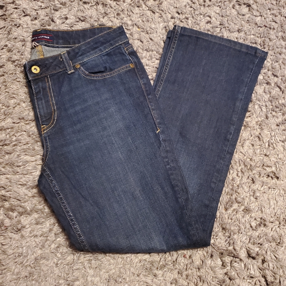 Tommy Hilfiger Womens Bootcut Jeans